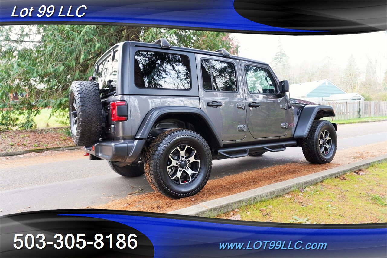 2018 Jeep Wrangler Unlimited Rubicon 4x4 3.6L Leather HARD TOP 1 OWNER - Photo 9 - Milwaukie, OR 97267