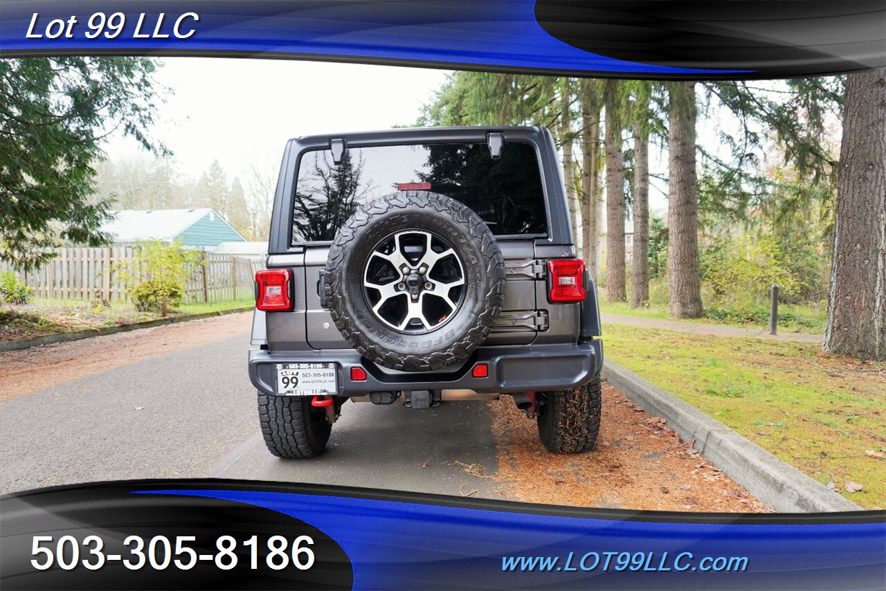 2018 Jeep Wrangler Unlimited Rubicon 4x4 3.6L Leather HARD TOP 1 OWNER - Photo 10 - Milwaukie, OR 97267