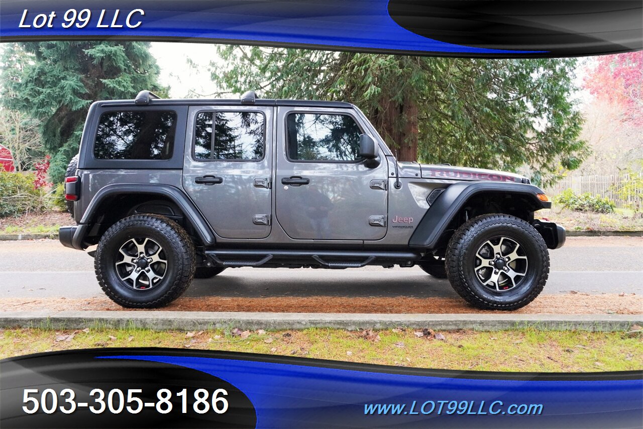 2018 Jeep Wrangler Unlimited Rubicon 4x4 3.6L Leather HARD TOP 1 OWNER - Photo 8 - Milwaukie, OR 97267