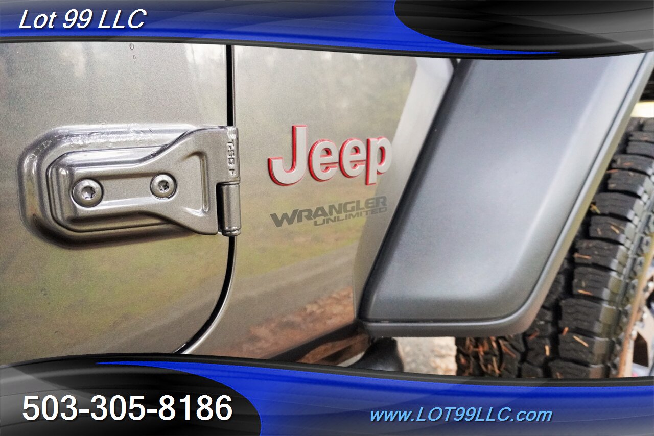 2018 Jeep Wrangler Unlimited Rubicon 4x4 3.6L Leather HARD TOP 1 OWNER - Photo 32 - Milwaukie, OR 97267