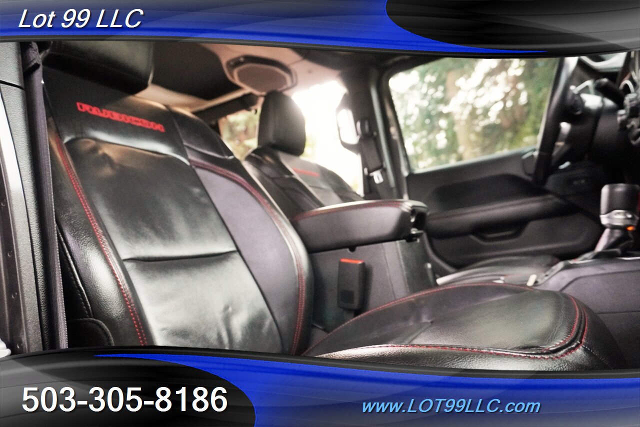 2018 Jeep Wrangler Unlimited Rubicon 4x4 3.6L Leather HARD TOP 1 OWNER - Photo 19 - Milwaukie, OR 97267