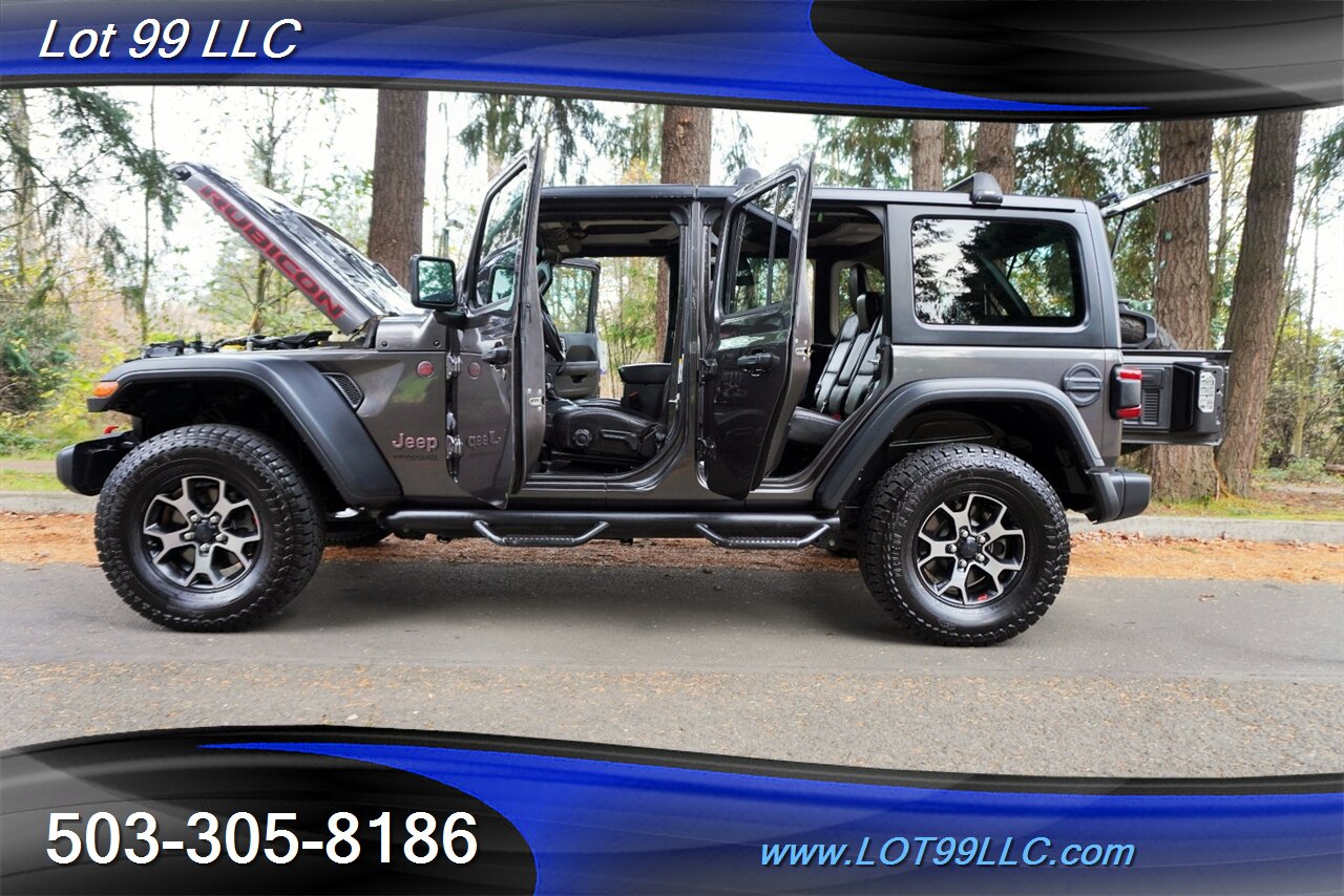 2018 Jeep Wrangler Unlimited Rubicon 4x4 3.6L Leather HARD TOP 1 OWNER - Photo 27 - Milwaukie, OR 97267