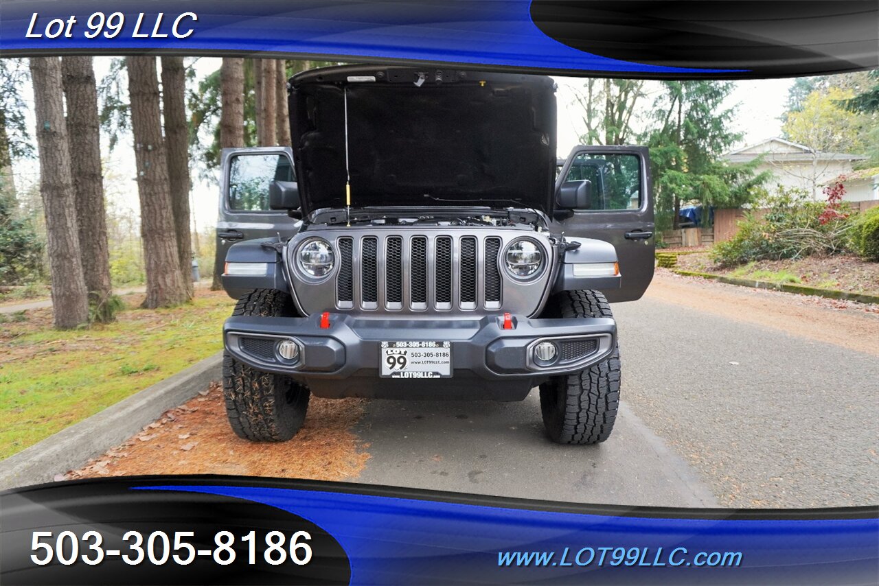 2018 Jeep Wrangler Unlimited Rubicon 4x4 3.6L Leather HARD TOP 1 OWNER - Photo 28 - Milwaukie, OR 97267