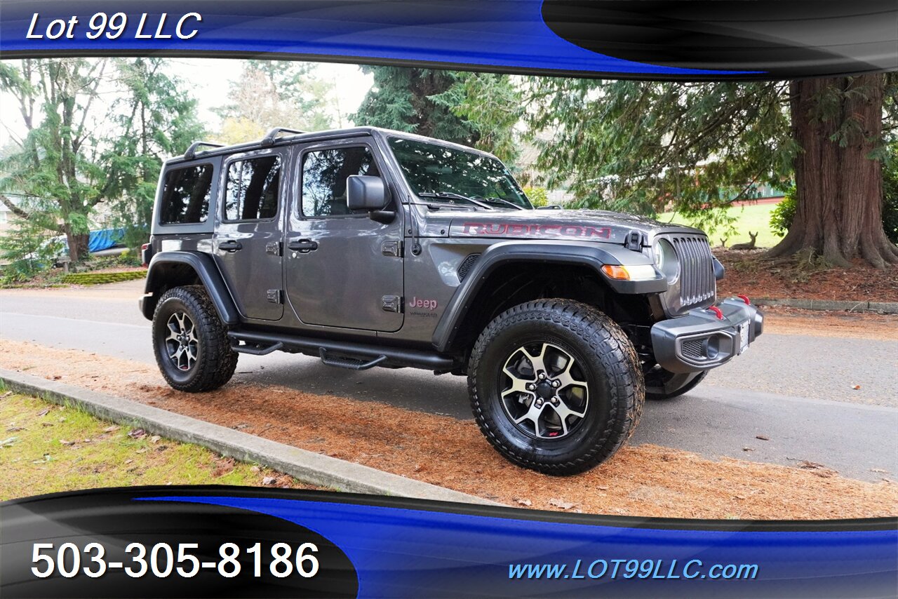 2018 Jeep Wrangler Unlimited Rubicon 4x4 3.6L Leather HARD TOP 1 OWNER - Photo 7 - Milwaukie, OR 97267