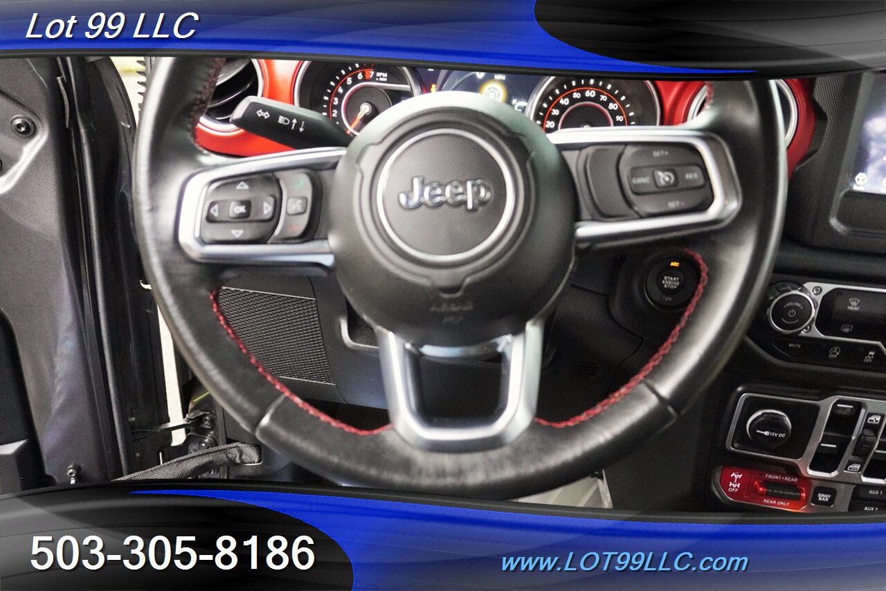 2018 Jeep Wrangler Unlimited Rubicon 4x4 3.6L Leather HARD TOP 1 OWNER - Photo 25 - Milwaukie, OR 97267