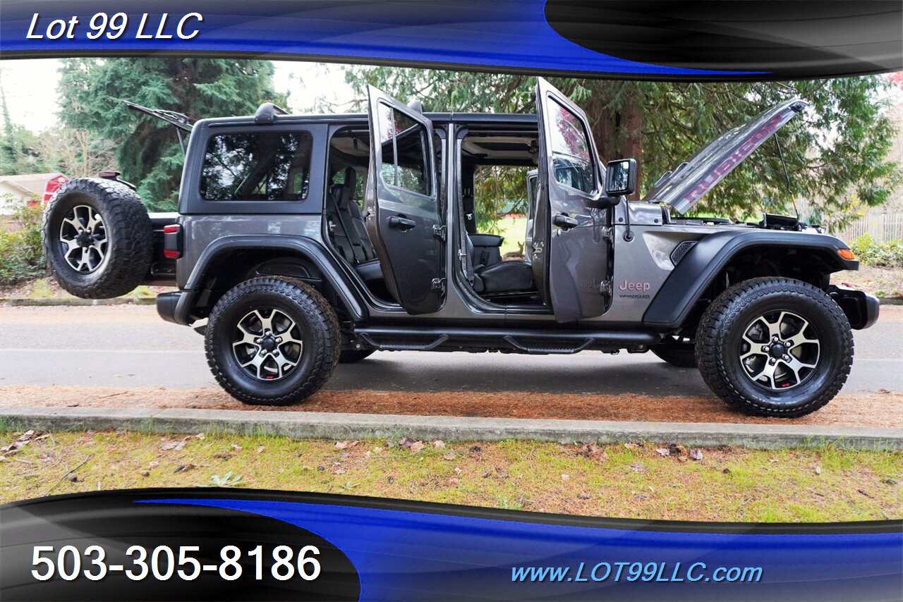 2018 Jeep Wrangler Unlimited Rubicon 4x4 3.6L Leather HARD TOP 1 OWNER - Photo 29 - Milwaukie, OR 97267