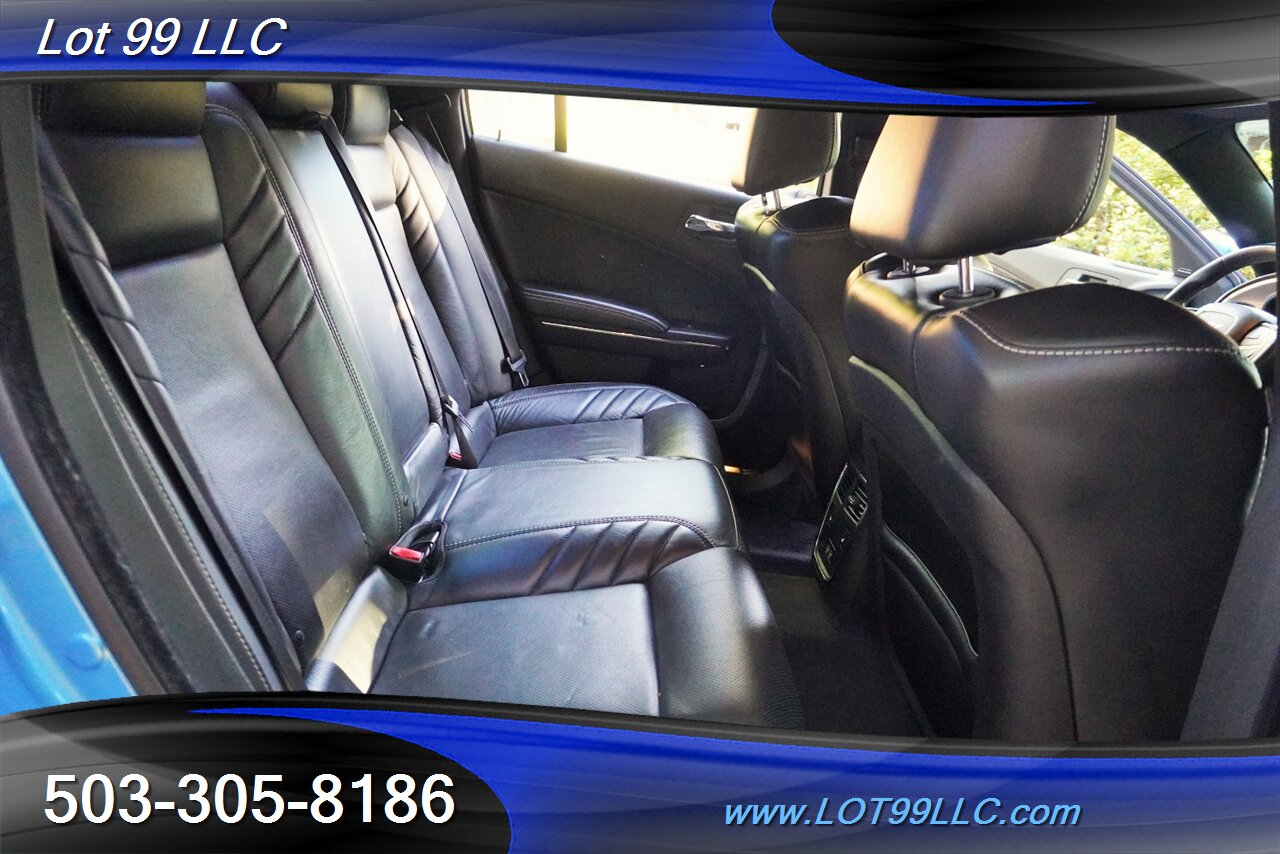 2015 Dodge Charger SRT Hellcat Sedan Only 62K Heated AC Leather Seats  GPS 20 BLACK Wheels Like New Tires - Photo 15 - Milwaukie, OR 97267
