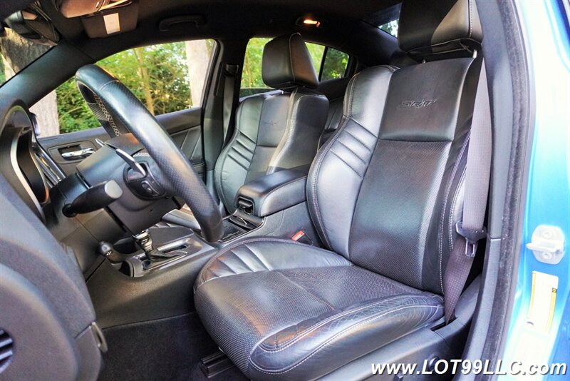 2015 Dodge Charger SRT Hellcat Sedan Only 62K Heated AC Leather Seats  GPS 20 BLACK Wheels Like New Tires