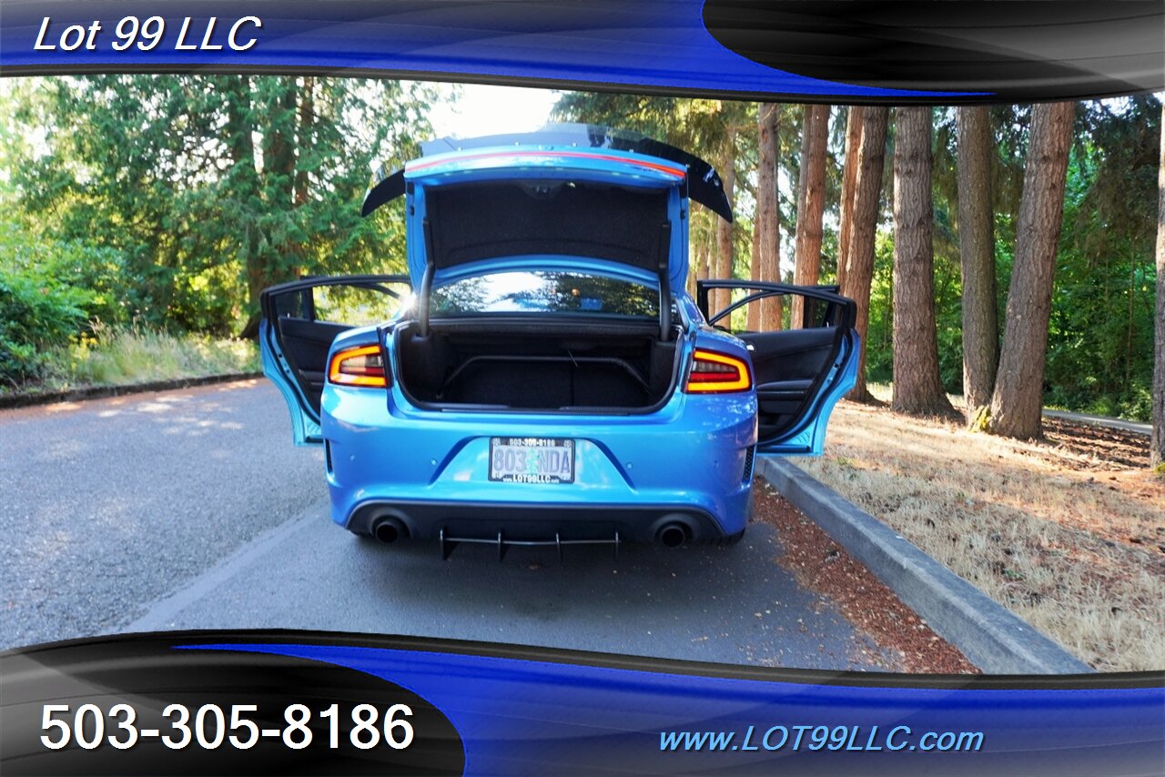 2015 Dodge Charger SRT Hellcat Sedan Only 62K Heated AC Leather Seats  GPS 20 BLACK Wheels Like New Tires - Photo 28 - Milwaukie, OR 97267