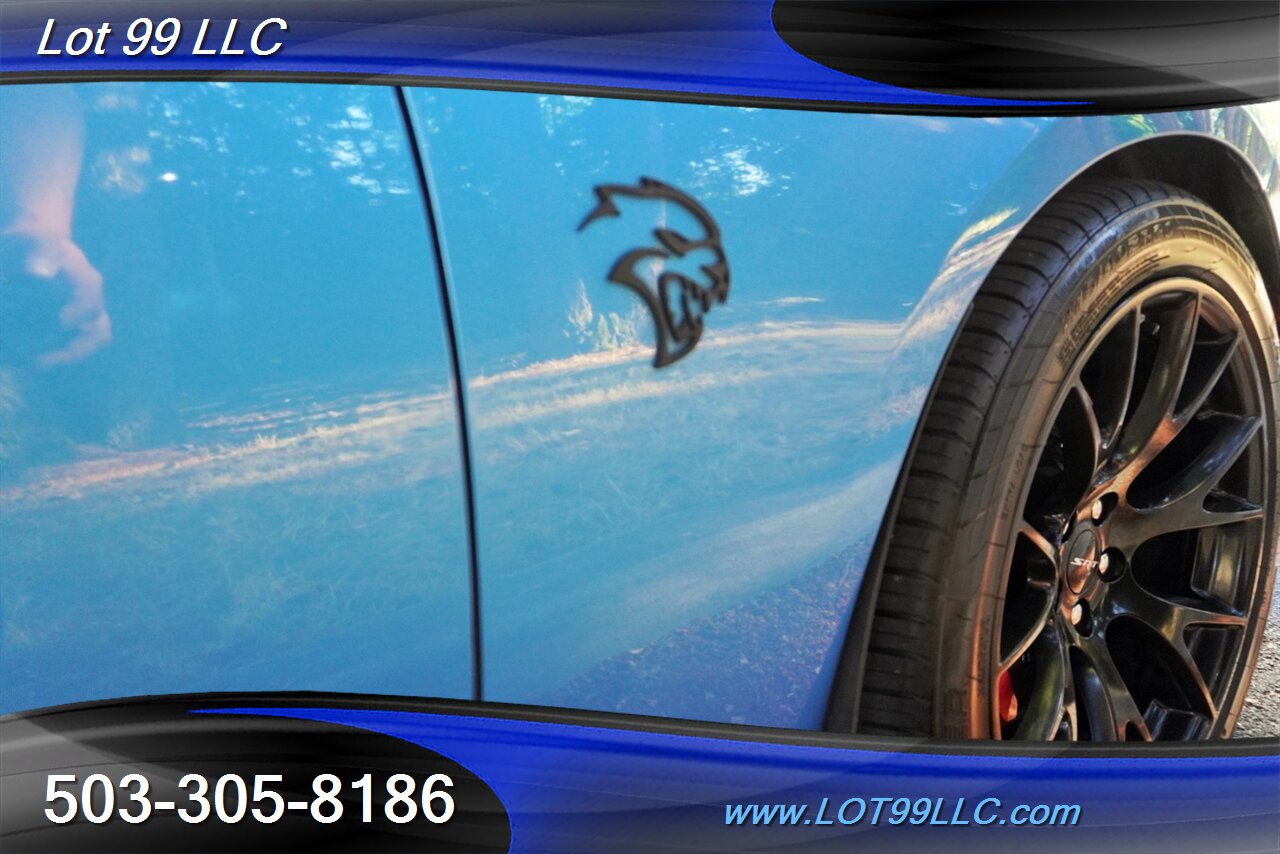 2015 Dodge Charger SRT Hellcat Sedan Only 62K Heated AC Leather Seats  GPS 20 BLACK Wheels Like New Tires - Photo 36 - Milwaukie, OR 97267