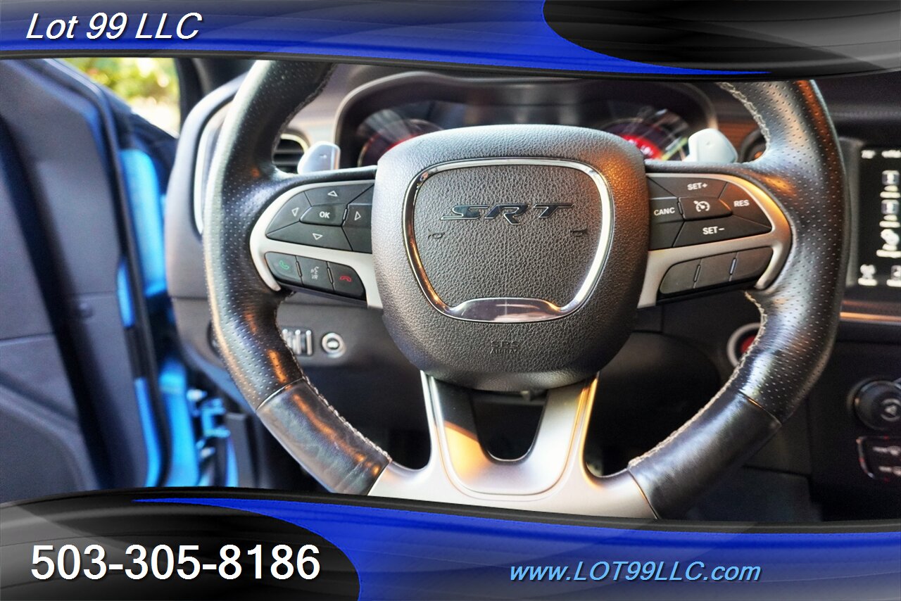 2015 Dodge Charger SRT Hellcat Sedan Only 62K Heated AC Leather Seats  GPS 20 BLACK Wheels Like New Tires - Photo 23 - Milwaukie, OR 97267