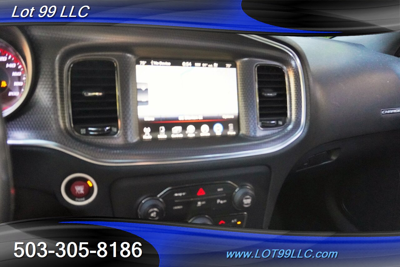2015 Dodge Charger SRT Hellcat Sedan Only 62K Heated AC Leather Seats  GPS 20 BLACK Wheels Like New Tires - Photo 38 - Milwaukie, OR 97267