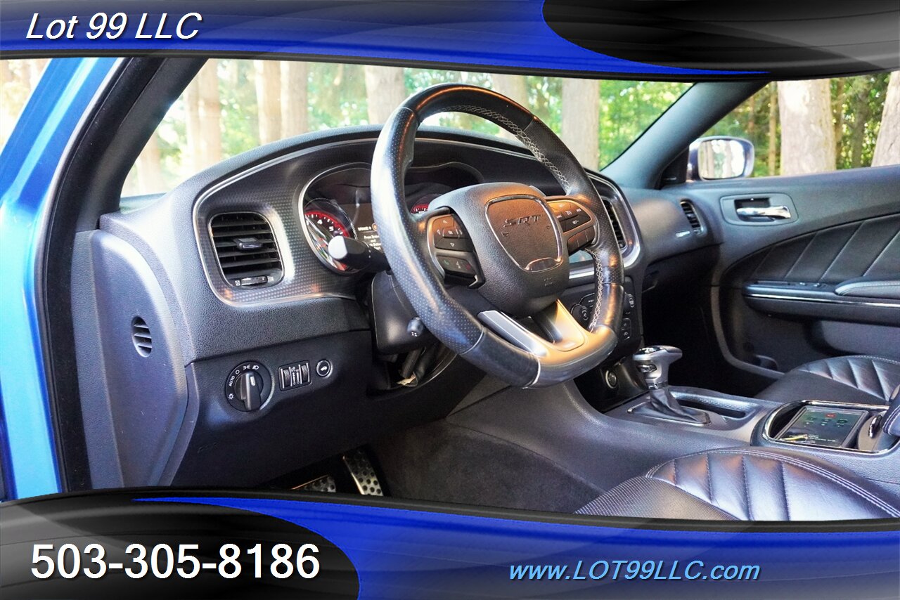 2015 Dodge Charger SRT Hellcat Sedan Only 62K Heated AC Leather Seats  GPS 20 BLACK Wheels Like New Tires - Photo 12 - Milwaukie, OR 97267