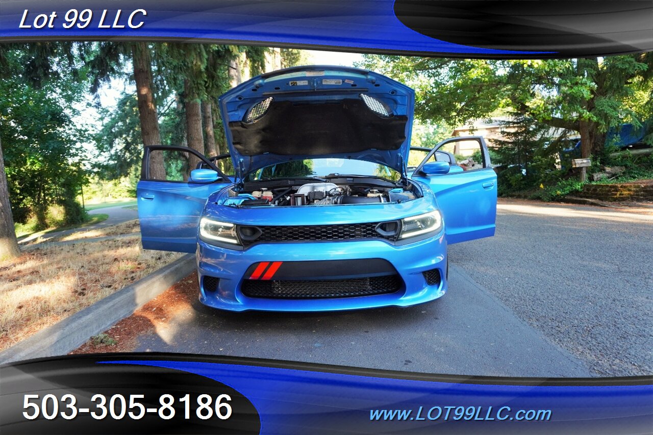 2015 Dodge Charger SRT Hellcat Sedan Only 62K Heated AC Leather Seats  GPS 20 BLACK Wheels Like New Tires - Photo 26 - Milwaukie, OR 97267