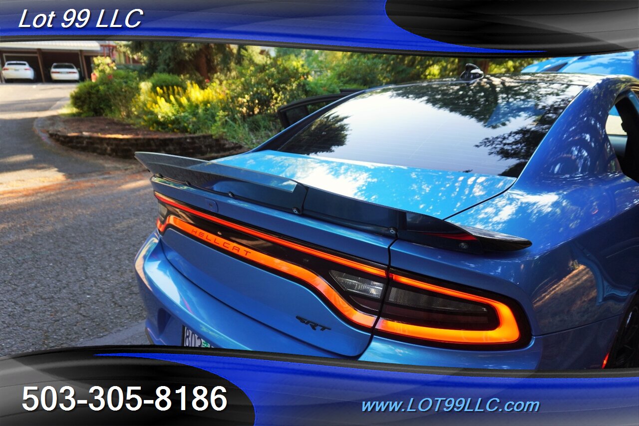 2015 Dodge Charger SRT Hellcat Sedan Only 62K Heated AC Leather Seats  GPS 20 BLACK Wheels Like New Tires - Photo 31 - Milwaukie, OR 97267