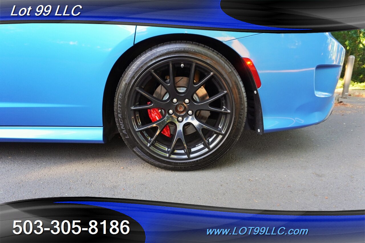 2015 Dodge Charger SRT Hellcat Sedan Only 62K Heated AC Leather Seats  GPS 20 BLACK Wheels Like New Tires - Photo 37 - Milwaukie, OR 97267