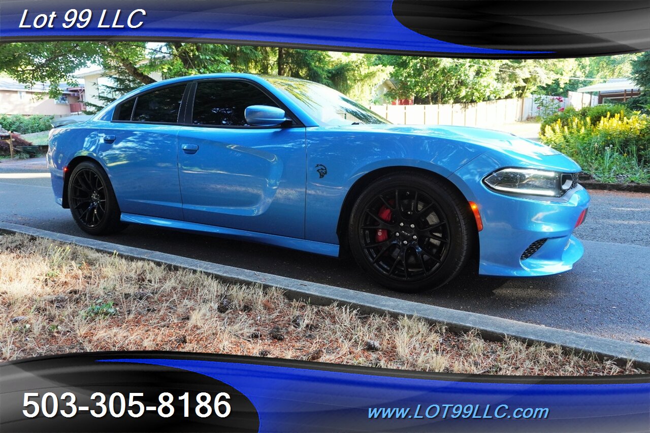 2015 Dodge Charger SRT Hellcat Sedan Only 62K Heated AC Leather Seats  GPS 20 BLACK Wheels Like New Tires - Photo 7 - Milwaukie, OR 97267
