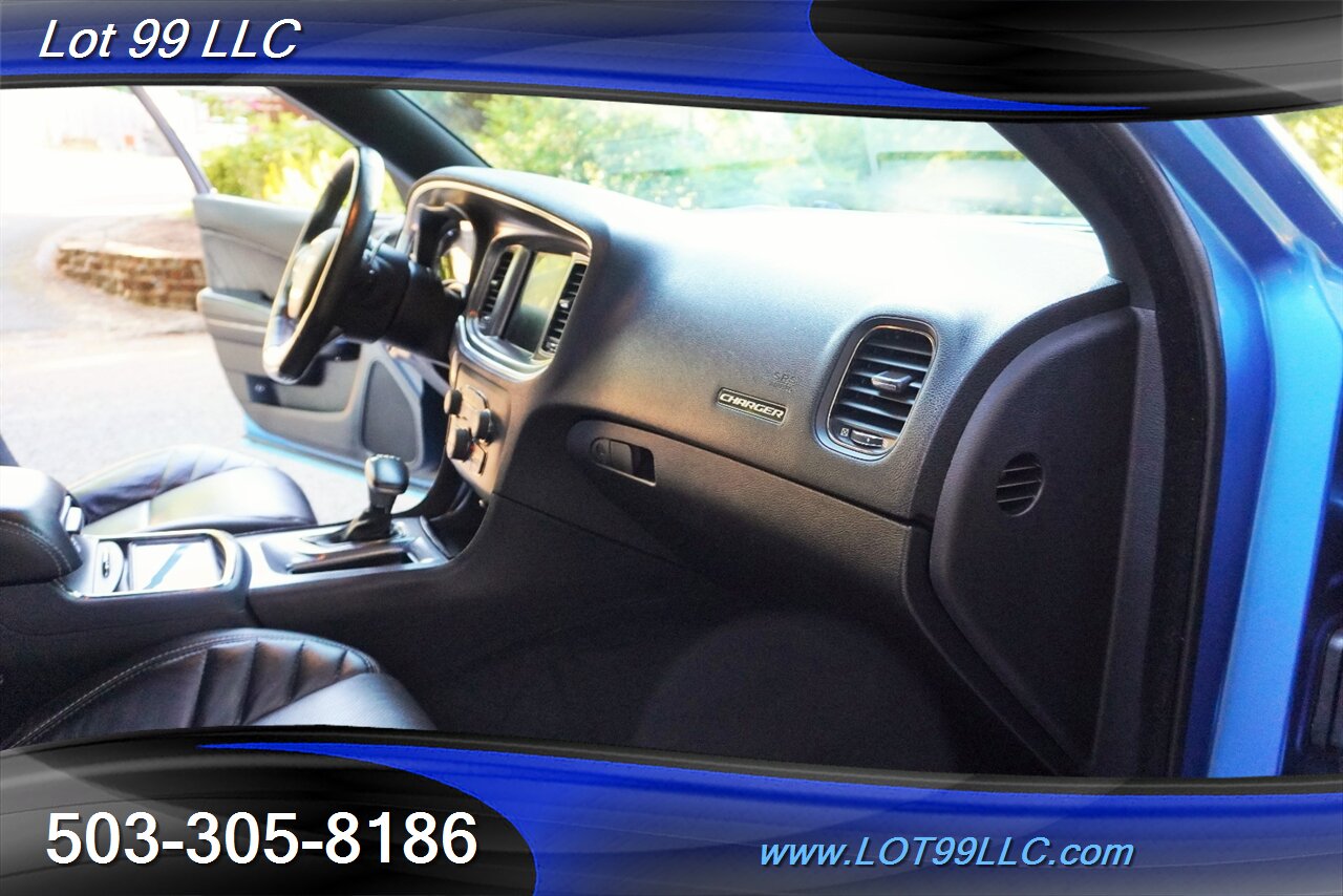 2015 Dodge Charger SRT Hellcat Sedan Only 62K Heated AC Leather Seats  GPS 20 BLACK Wheels Like New Tires - Photo 16 - Milwaukie, OR 97267