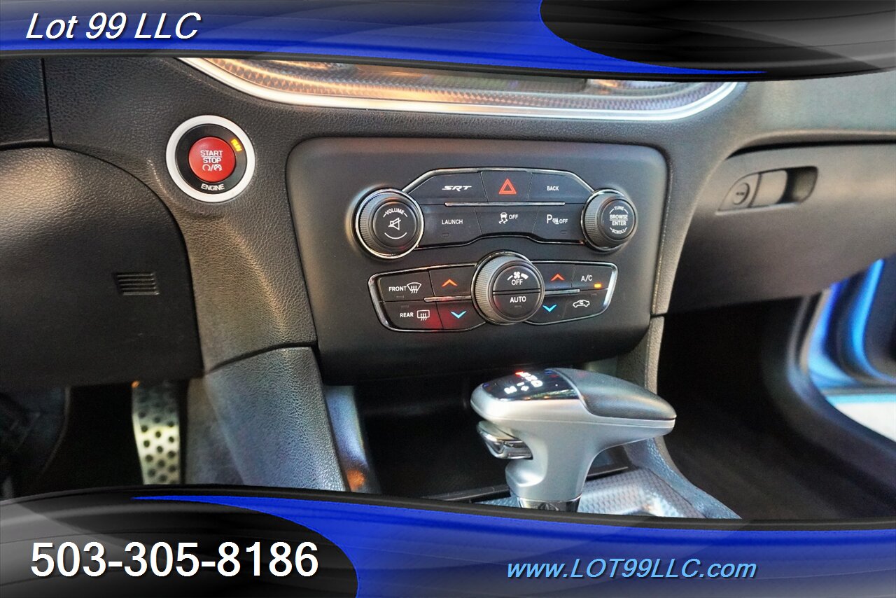 2015 Dodge Charger SRT Hellcat Sedan Only 62K Heated AC Leather Seats  GPS 20 BLACK Wheels Like New Tires - Photo 21 - Milwaukie, OR 97267