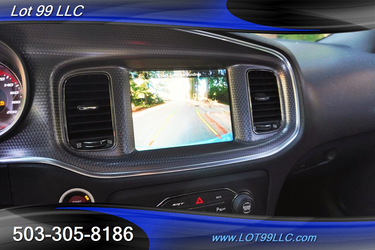 2015 Dodge Charger SRT Hellcat Sedan Only 62K Heated AC Leather Seats  GPS 20 BLACK Wheels Like New Tires - Photo 39 - Milwaukie, OR 97267