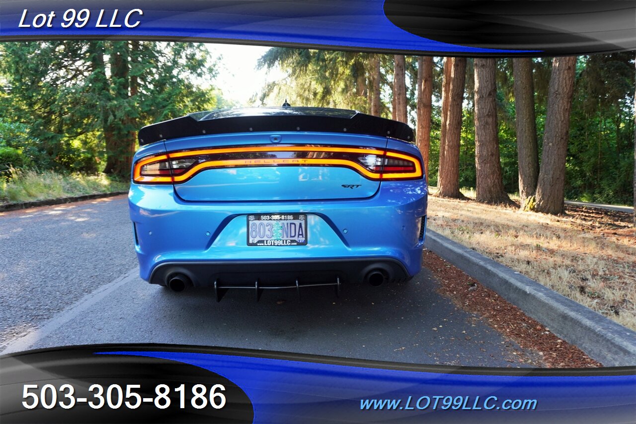 2015 Dodge Charger SRT Hellcat Sedan Only 62K Heated AC Leather Seats  GPS 20 BLACK Wheels Like New Tires - Photo 10 - Milwaukie, OR 97267