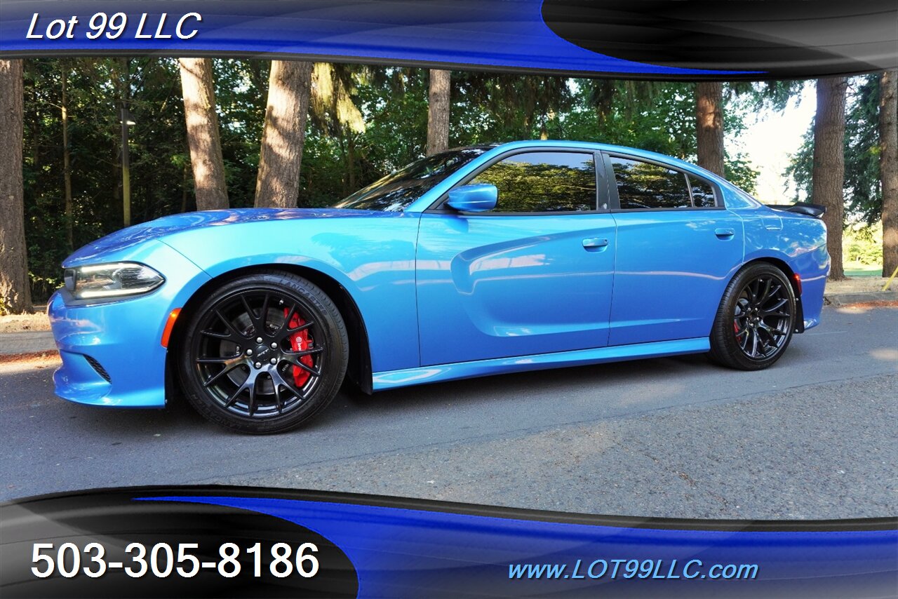 2015 Dodge Charger SRT Hellcat Sedan Only 62K Heated AC Leather Seats  GPS 20 BLACK Wheels Like New Tires - Photo 5 - Milwaukie, OR 97267