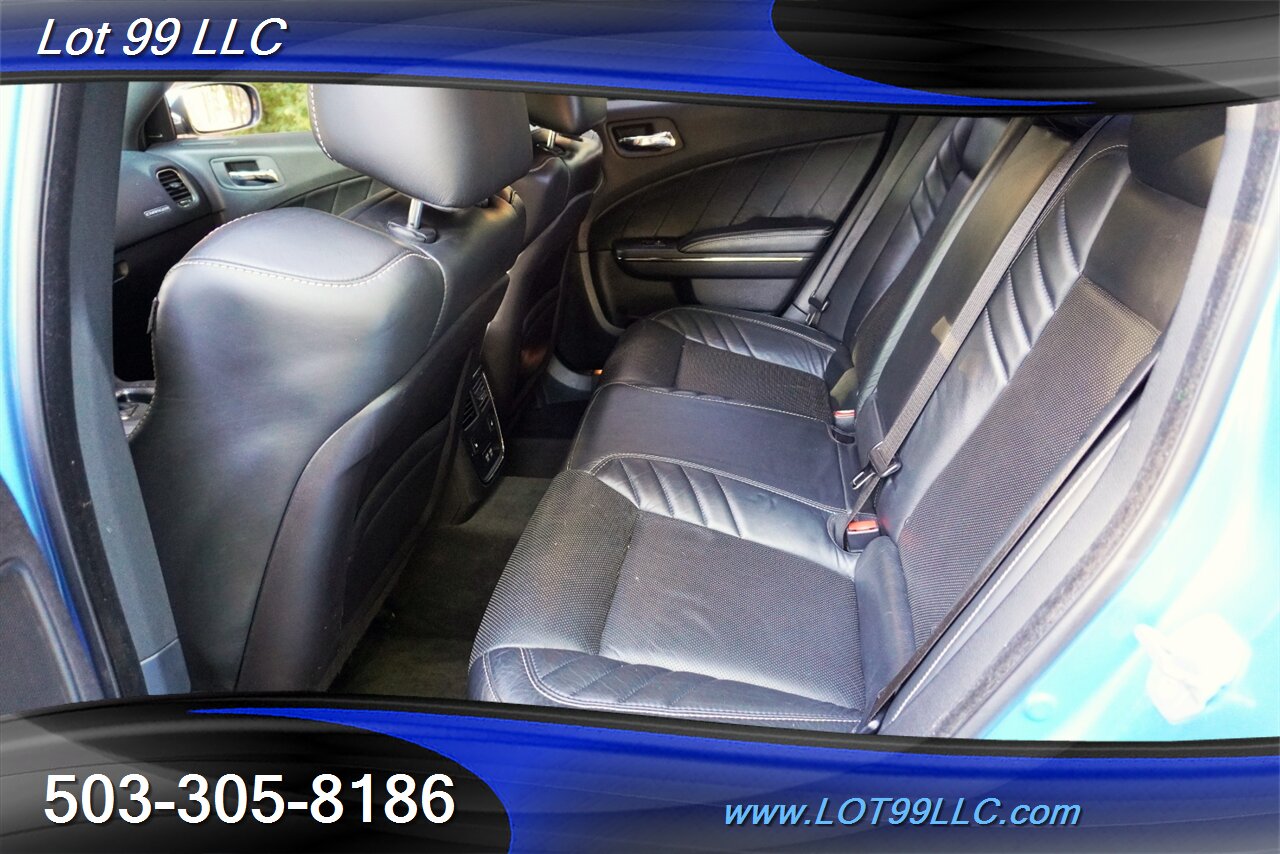 2015 Dodge Charger SRT Hellcat Sedan Only 62K Heated AC Leather Seats  GPS 20 BLACK Wheels Like New Tires - Photo 13 - Milwaukie, OR 97267