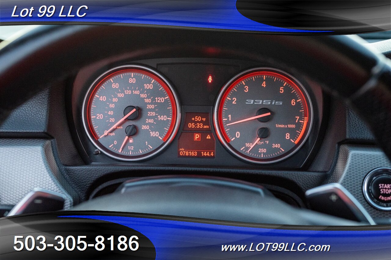 2011 BMW ** 335is ** 78k Convertible NEW TIRES Navi  Sport Paddle Shift  Htd Leather No Accidents - Photo 10 - Milwaukie, OR 97267