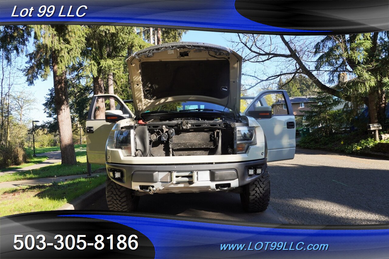 2013 Ford F-150 SVT Raptor 4x4 70K MILES V8 6.2L Heated AC Leather Navigation Premium Wheels NEWER TIRES WINCH - Photo 28 - Milwaukie, OR 97267