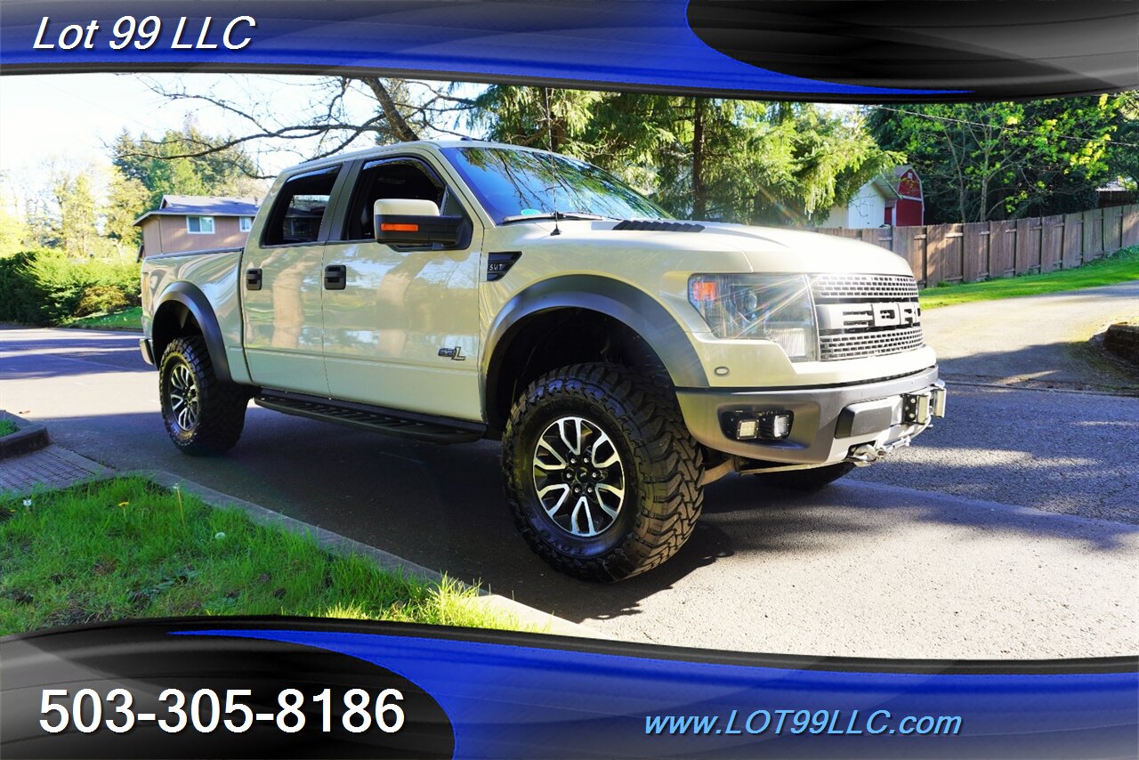 2013 Ford F-150 SVT Raptor 4x4 70K MILES V8 6.2L Heated AC Leather Navigation Premium Wheels NEWER TIRES WINCH - Photo 7 - Milwaukie, OR 97267