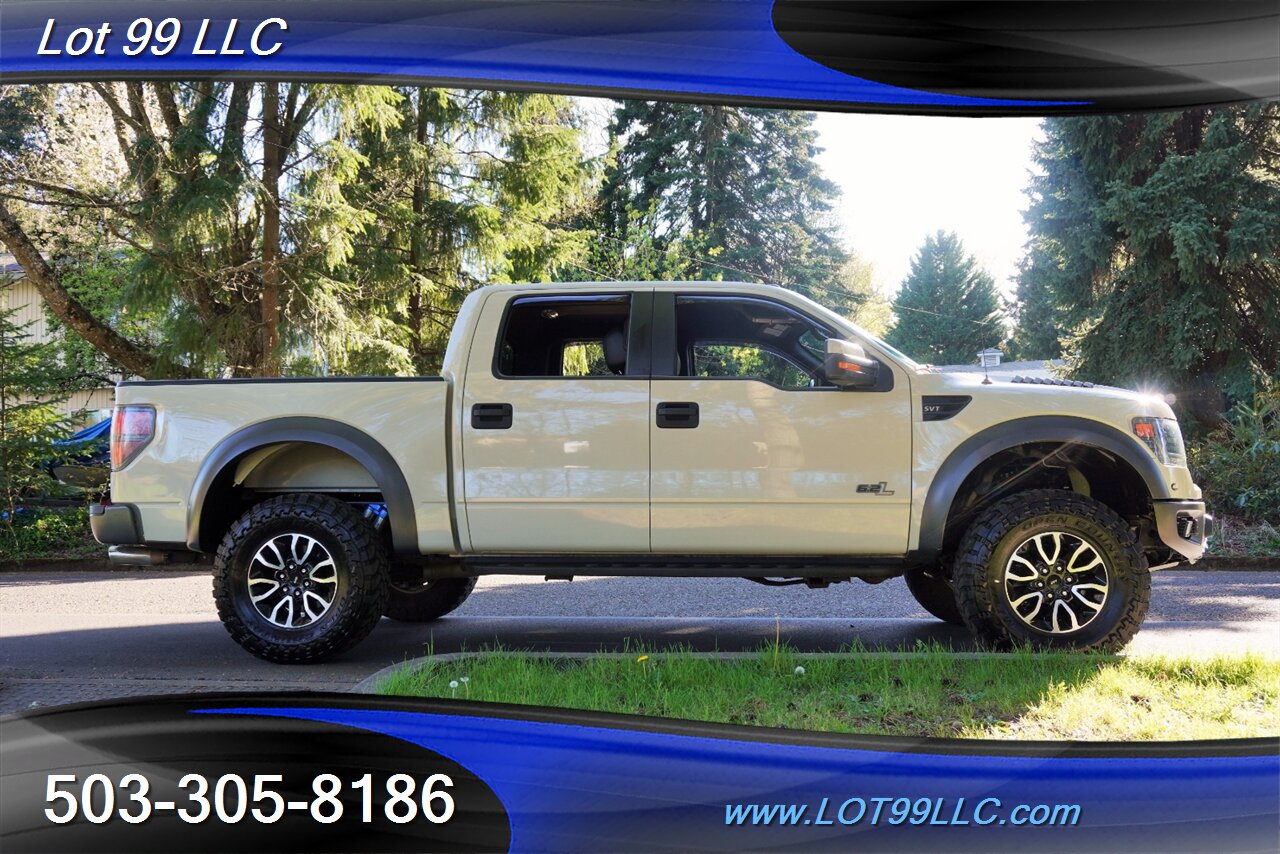 2013 Ford F-150 SVT Raptor 4x4 70K MILES V8 6.2L Heated AC Leather Navigation Premium Wheels NEWER TIRES WINCH - Photo 8 - Milwaukie, OR 97267