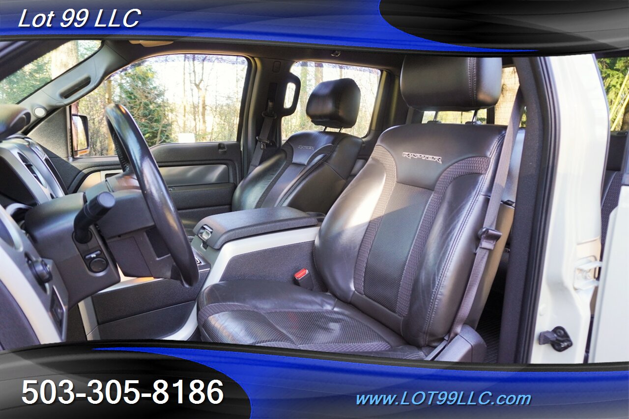2013 Ford F-150 SVT Raptor 4x4 70K MILES V8 6.2L Heated AC Leather Navigation Premium Wheels NEWER TIRES WINCH - Photo 13 - Milwaukie, OR 97267