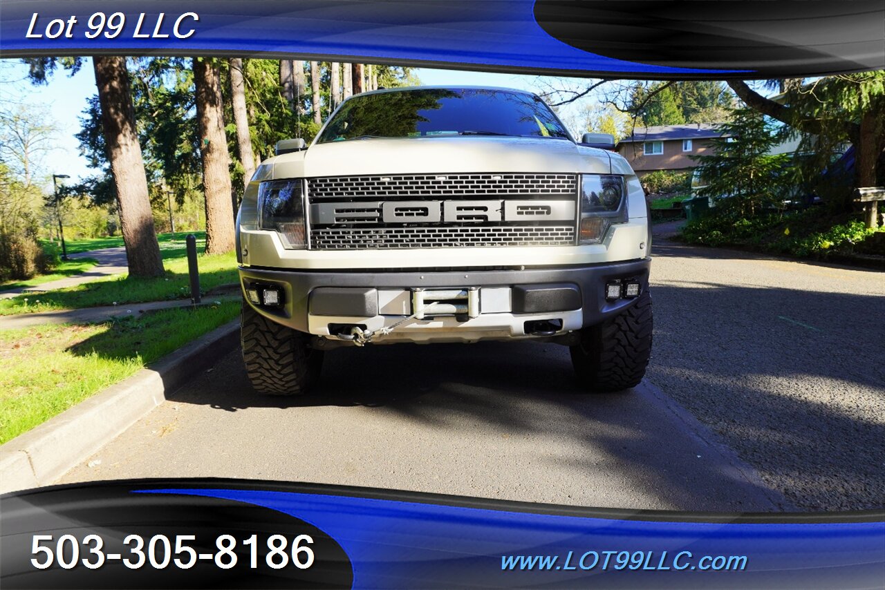 2013 Ford F-150 SVT Raptor 4x4 70K MILES V8 6.2L Heated AC Leather Navigation Premium Wheels NEWER TIRES WINCH - Photo 6 - Milwaukie, OR 97267