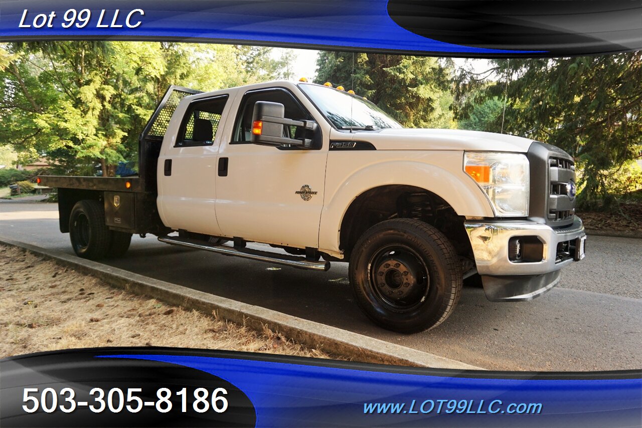 2012 Ford F-350 XLT 4X4 176in Dually Power Storke flat SLAT BED - Photo 6 - Milwaukie, OR 97267