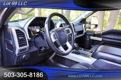 2018 Ford F-150 Lariat 4X4 Lariat 81K Power Stroke Heated AC  Leather Crew Cab Matching Color Canopy 1 OWNER Newer Tires - Photo 12 - Milwaukie, OR 97267