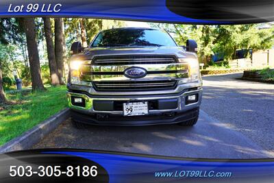2018 Ford F-150 Lariat 4X4 Lariat 81K Power Stroke Heated AC  Leather Crew Cab Matching Color Canopy 1 OWNER Newer Tires - Photo 6 - Milwaukie, OR 97267