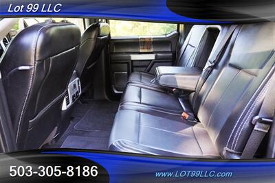 2018 Ford F-150 Lariat 4X4 Lariat 81K Power Stroke Heated AC  Leather Crew Cab Matching Color Canopy 1 OWNER Newer Tires - Photo 14 - Milwaukie, OR 97267
