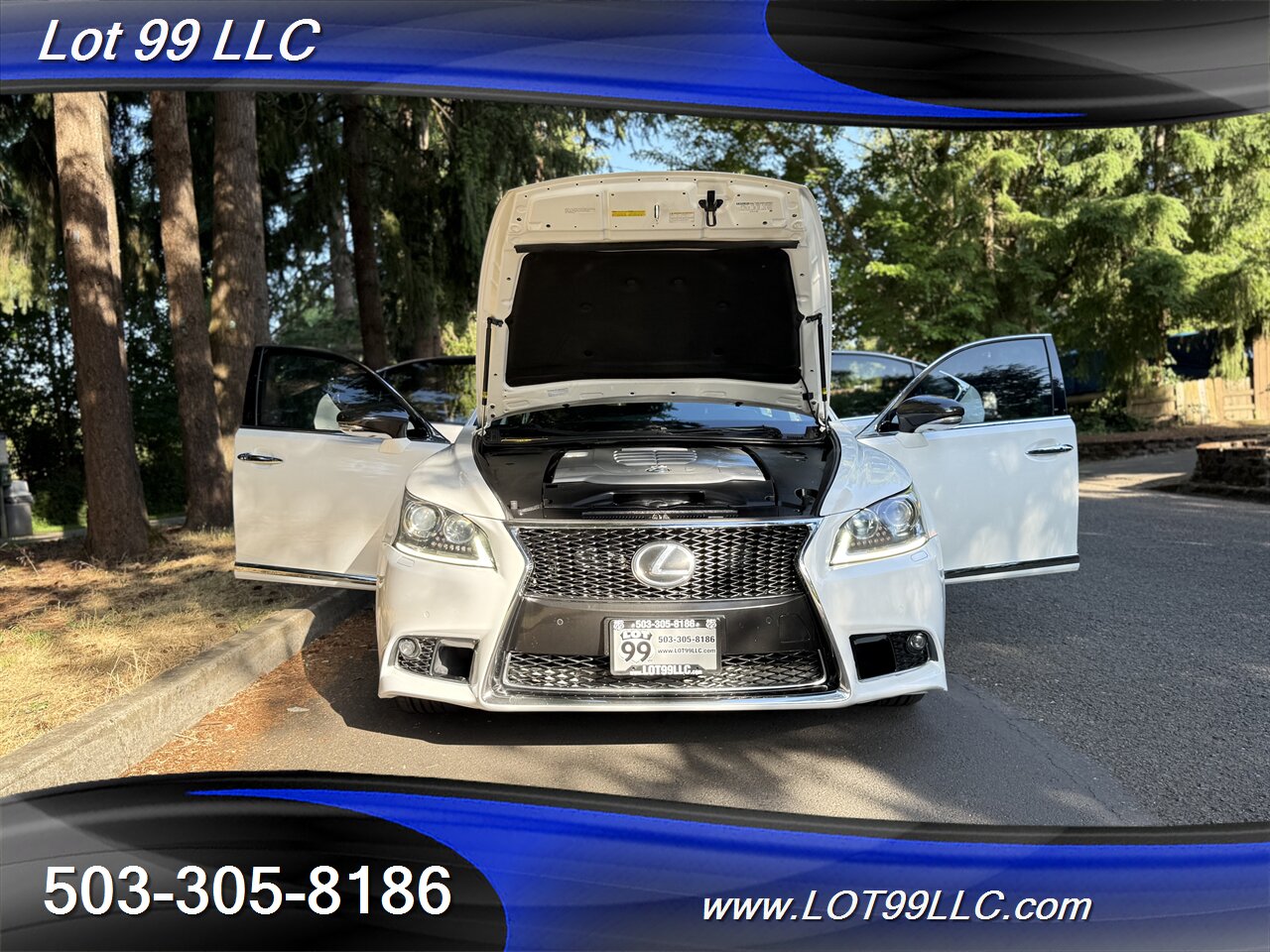 2013 Lexus LS 460 AWD 4.6L V8 360hp Navi Cam Roof - Photo 48 - Milwaukie, OR 97267