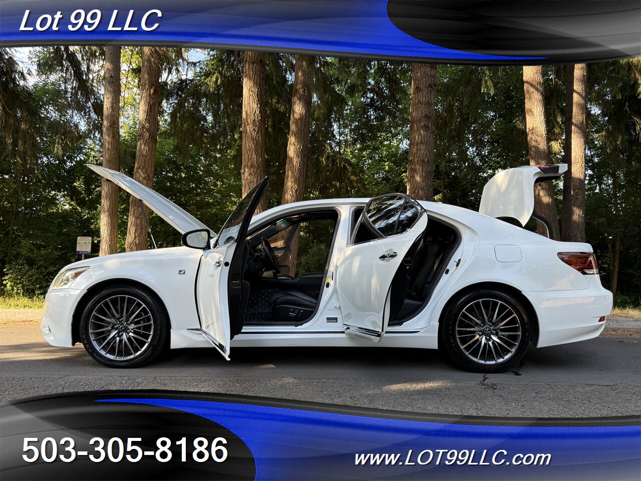 2013 Lexus LS 460 AWD 4.6L V8 360hp Navi Cam Roof - Photo 47 - Milwaukie, OR 97267