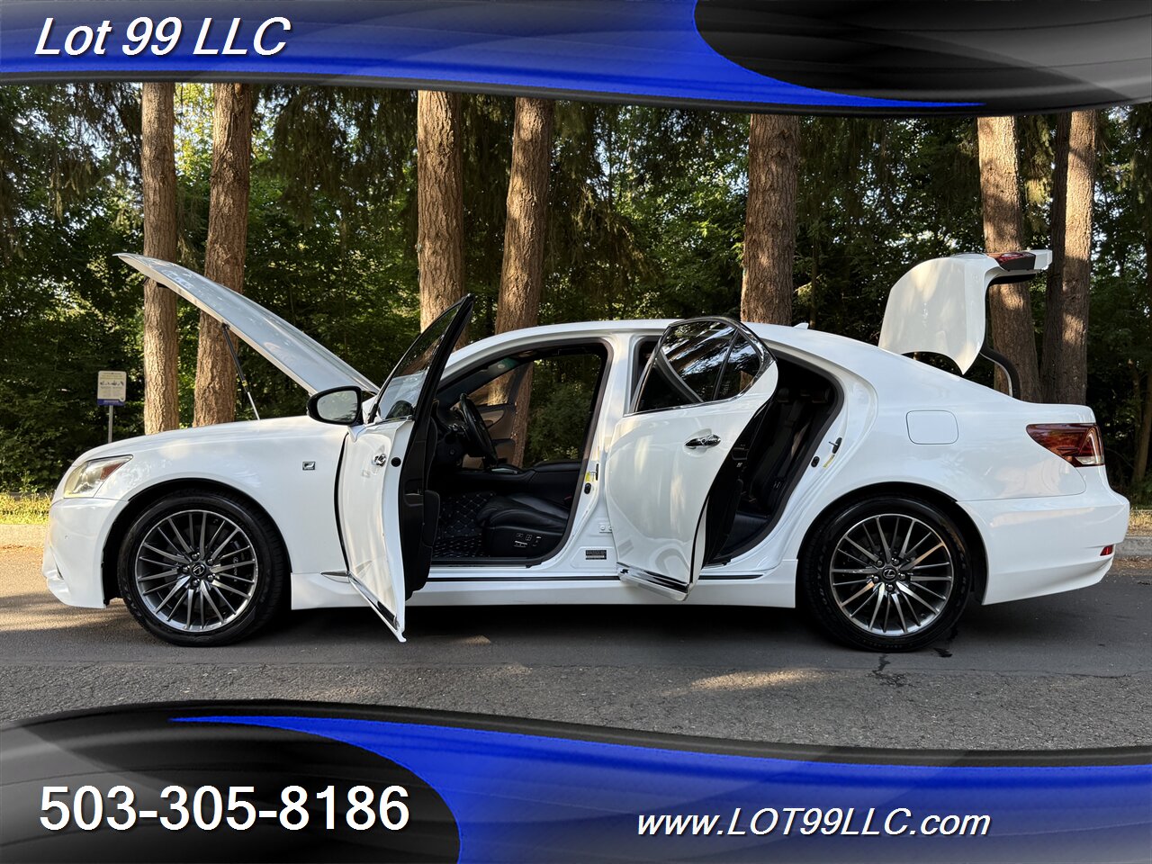 2013 Lexus LS 460 AWD 4.6L V8 360hp Navi Cam Roof - Photo 45 - Milwaukie, OR 97267