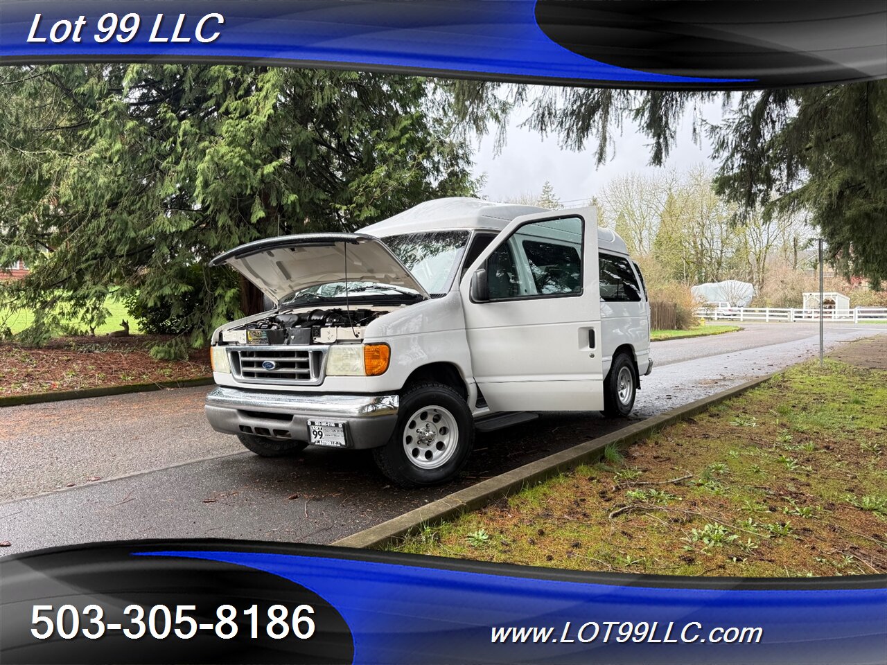 2005 Ford E-Series Van E150 XLT **WHEELCHAIR VAN ** 132k High Roof 4.6L  V8 Ricon Power Side Wheelchair Lift Cruise Control - Photo 43 - Milwaukie, OR 97267