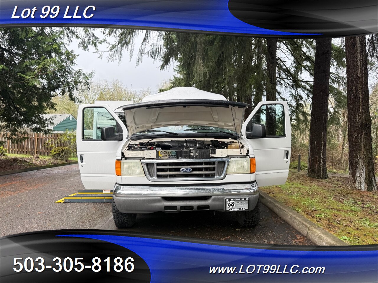 2005 Ford E-Series Van E150 XLT **WHEELCHAIR VAN ** 132k High Roof 4.6L  V8 Ricon Power Side Wheelchair Lift Cruise Control - Photo 41 - Milwaukie, OR 97267