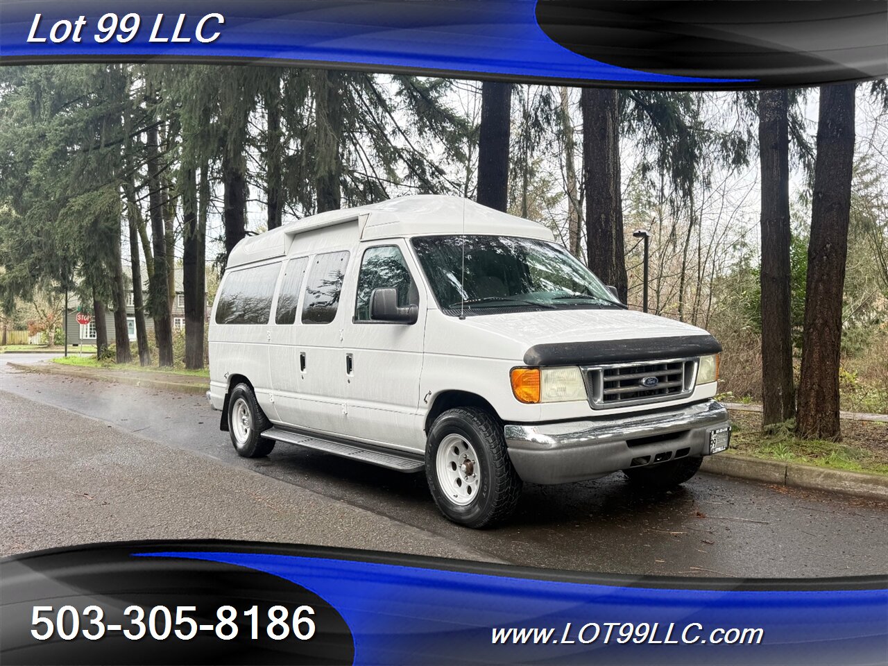 2005 Ford E-Series Van E150 XLT **WHEELCHAIR VAN ** 132k High Roof 4.6L  V8 Ricon Power Side Wheelchair Lift Cruise Control - Photo 10 - Milwaukie, OR 97267