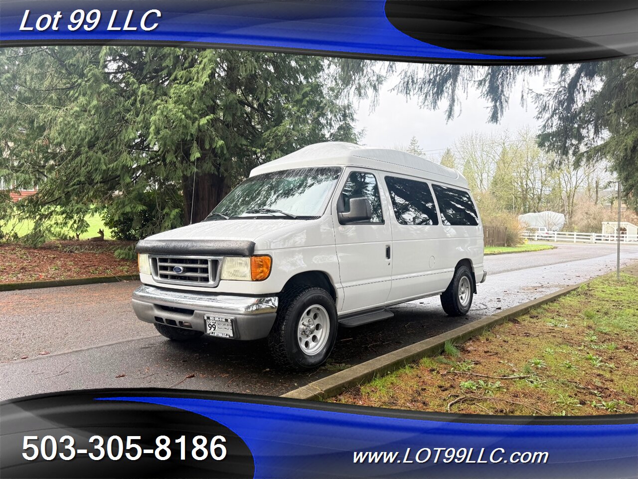 2005 Ford E-Series Van E150 XLT **WHEELCHAIR VAN ** 132k High Roof 4.6L  V8 Ricon Power Side Wheelchair Lift Cruise Control - Photo 8 - Milwaukie, OR 97267