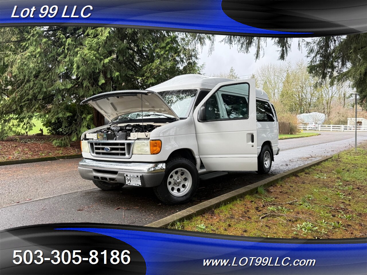 2005 Ford E-Series Van E150 XLT **WHEELCHAIR VAN ** 132k High Roof 4.6L  V8 Ricon Power Side Wheelchair Lift Cruise Control - Photo 42 - Milwaukie, OR 97267