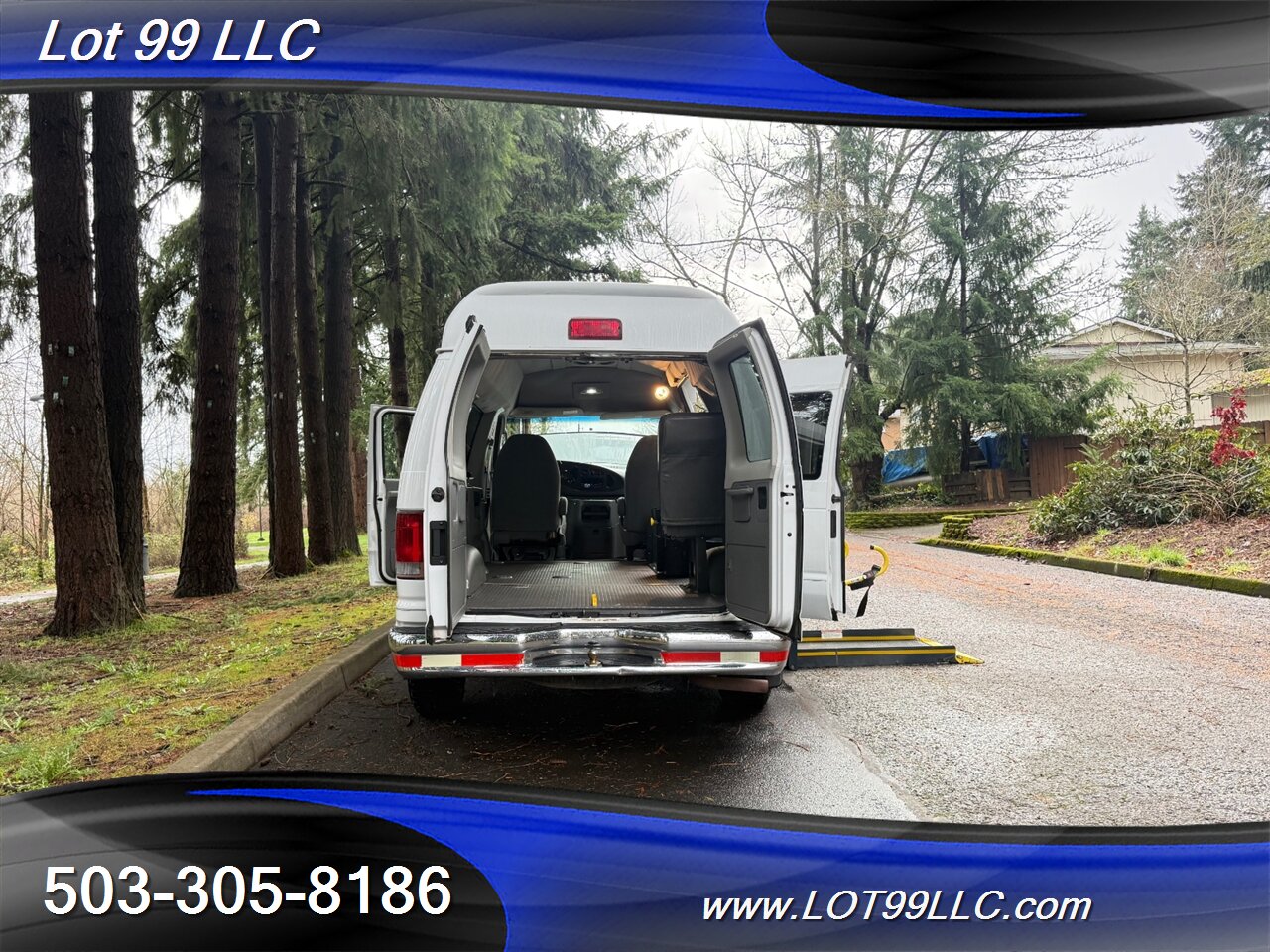 2005 Ford E-Series Van E150 XLT **WHEELCHAIR VAN ** 132k High Roof 4.6L  V8 Ricon Power Side Wheelchair Lift Cruise Control - Photo 22 - Milwaukie, OR 97267