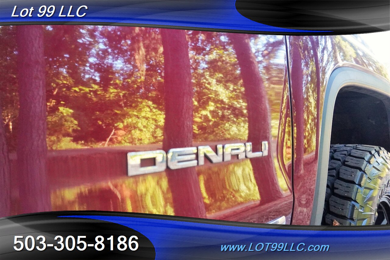 2015 GMC Sierra 1500 Denali 4X4 V8 5.3L Automatic Heated leather Seats Moon Roof LIFTED Black Wheels Newer Tires - Photo 38 - Milwaukie, OR 97267
