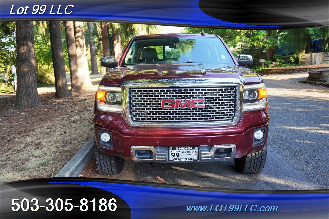 2015 GMC Sierra 1500 Denali 4X4 V8 5.3L Automatic Heated leather Seats Moon Roof LIFTED Black Wheels Newer Tires - Photo 6 - Milwaukie, OR 97267