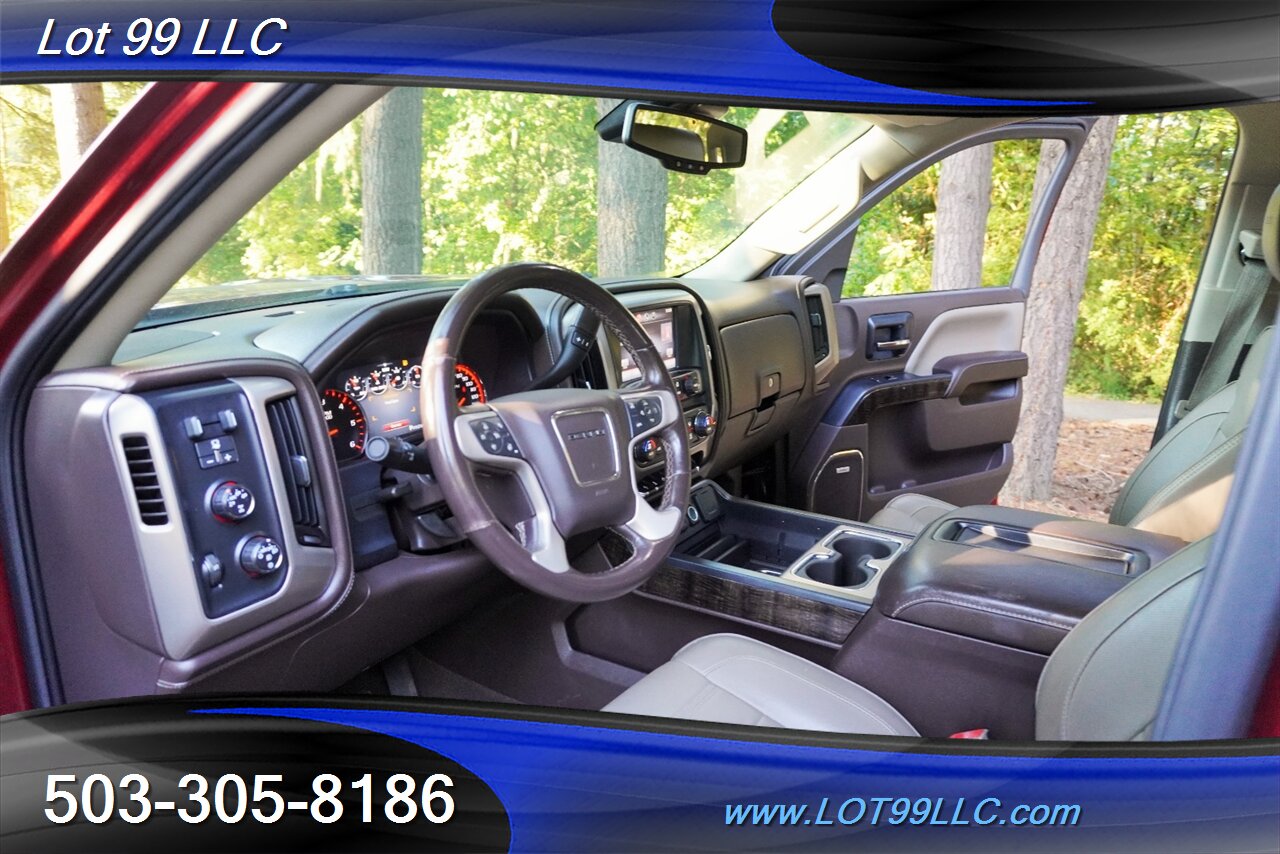 2015 GMC Sierra 1500 Denali 4X4 V8 5.3L Automatic Heated leather Seats Moon Roof LIFTED Black Wheels Newer Tires - Photo 12 - Milwaukie, OR 97267