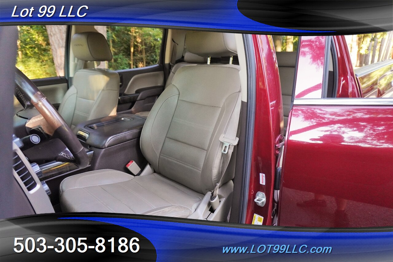 2015 GMC Sierra 1500 Denali 4X4 V8 5.3L Automatic Heated leather Seats Moon Roof LIFTED Black Wheels Newer Tires - Photo 13 - Milwaukie, OR 97267